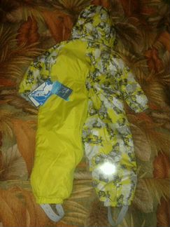 Новый слитный Финский комбез Tokka Tribe салатовый