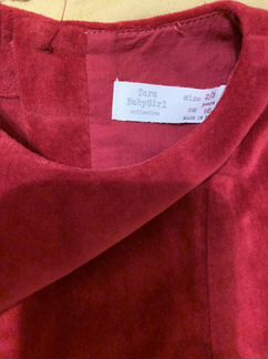 Платье для девочки zara 98
