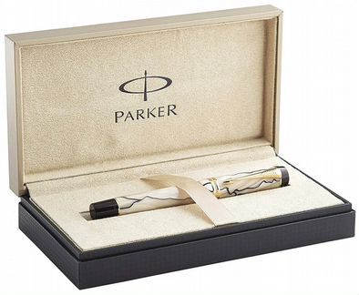 Parker Duofold T186, Pearl & Black