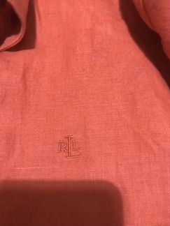 Ralph lauren рубашка льняная