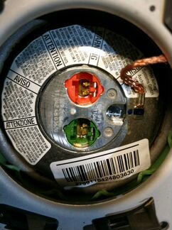 Подушка безопасности в руль 4 спицы Audi Q7