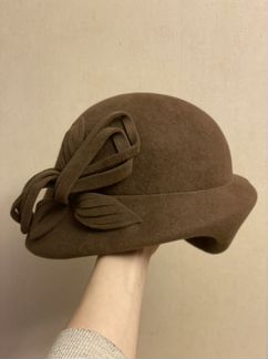 Шляпа женская фетровая