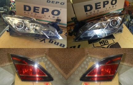 Фара для Мазда 6 2 поколение Джи Аш 2008 2012