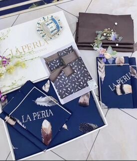 Белье постельное la perla с одеялом