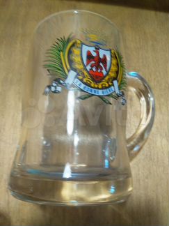 Кружка пивная Чешское стекло