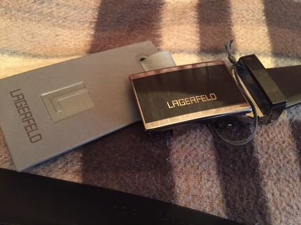 Ремень мужской lagerfeld - Кожа