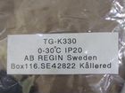 Канальный датчик температуры Regin TGK330 (Sweden