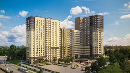 1-к квартира, 38.2 м², 6/22 эт.