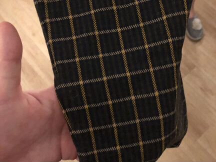 Брюки из натуральной шерсти massimo dutti