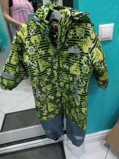 Комбинезон зимний слитный детский