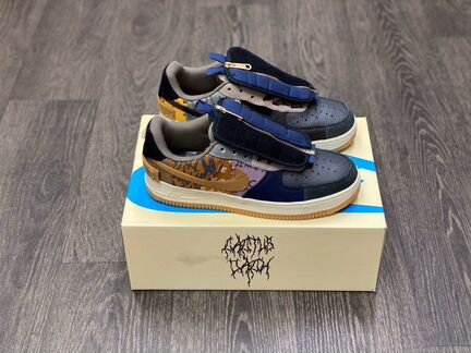 Кроссовки Travis Scott x Nike Air Force 1 low cact