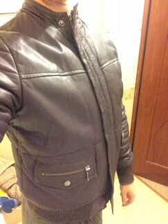 Куртка кожаная