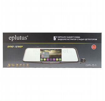Авто видеорегистратор-зеркало с радар-детектором G