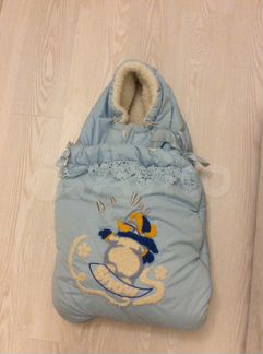 Конверт на выписку и в коляску нат.овчина