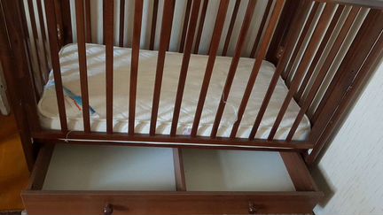 Детская кроватка из бука Gandylyan