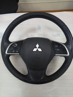 Руль для outlander 3(кожа) + подрулевые