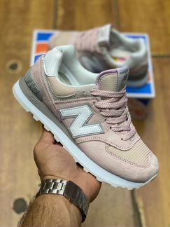 Кроссовки New Balance 574 пудровые