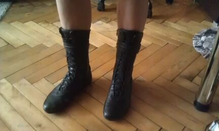 Полусапоги кожаные Nike