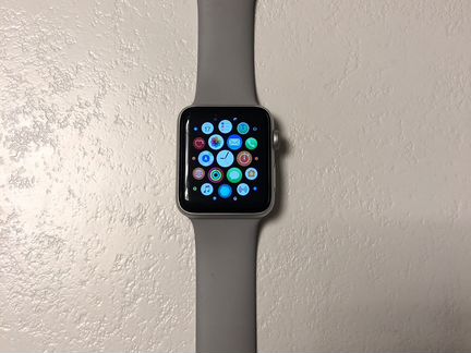 Apple watch series 3, 42mm, алюминий, оригинал