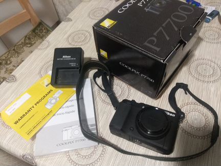 Фотоаппарат Nikon Coolpix P7700 полный комплект