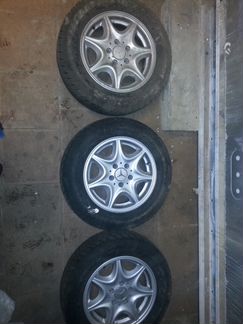 Зимняя резина michelin на ориг. литых дисках
