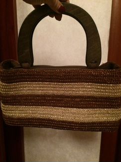 Сумка новая плетеная
