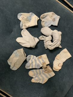 Носочки с рождения до года фирмы mothercare