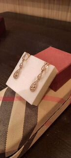 Золотые серьги 583 пробы