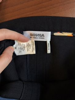 Юбка синяя шерстяная бренд Sonya Rykiel 40 (M)