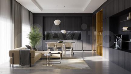 3-к апартаменты, 96.8 м², 12/19 эт.