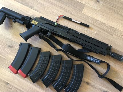 Страйкбольный привод LCT AK-104 Keymod 9.5