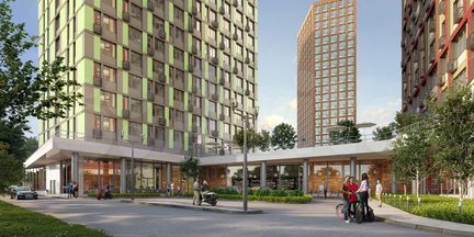 1-к квартира, 44.2 м², 19/21 эт.