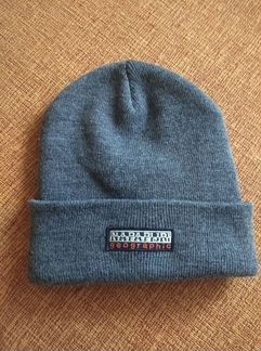 Шапка napapijri серая