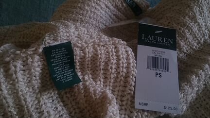 Новый свитер ralph lauren