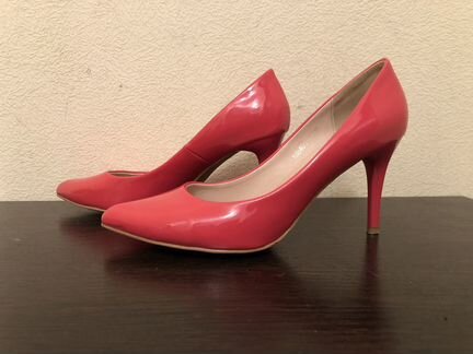 Туфли женские кораллового цвета