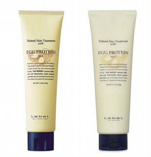 Маска для волос lebel treatment EGG protein