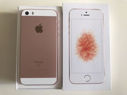 Телефон iPhone SE, Rose Gold, 32GB