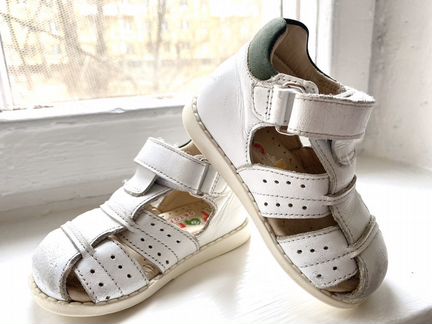 Детские белые сандалии M. Panda Ortopedic, 18 р