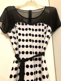 Платье в горошек