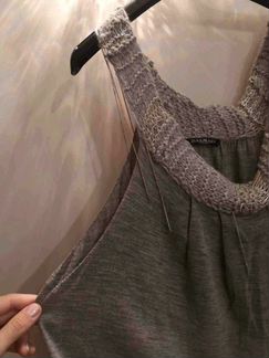 Платье balmain кашемир и натур.серебро