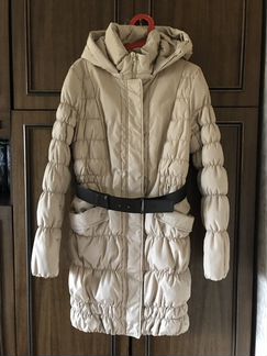 Пуховик с капюшоном (мех отстёгивается), р-р L