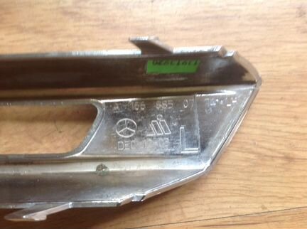 Хром накладка LED Мерседес ML 164 левая