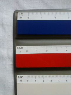 Набор масштабных линеек (6 шт.)