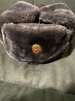 Шапка ушанка мужская