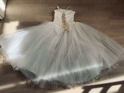 Платье для принцессы и болеро next 7-8 лет