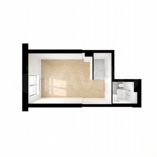 Апартаменты-студия, 28.1 м², 6/28 эт.