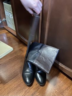 Сапоги кожанные