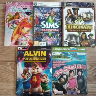 Игры на DVD для рс
