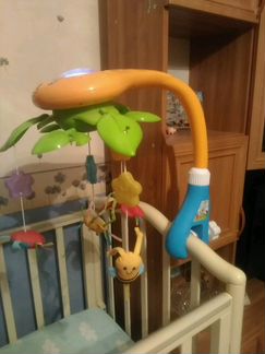 Музыкальный мобиль на кроватку с подсветкой