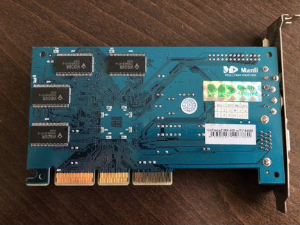 Видеокарта nvidia GeForce 2 MX 400 w/TV 64 MB